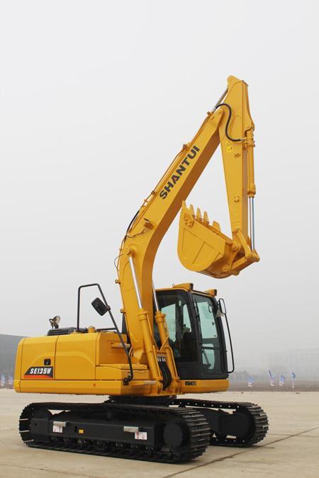 山推SE135-9W挖掘机 土方工程中的实干派，效率与可靠性的双重担当