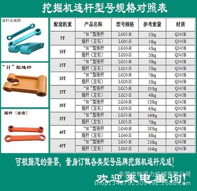 【千秋架,连杆总成,摇杆,筷子,挖掘机连杆,H型连杆,左右连杆】价格,厂家,图片,其他建筑工程机械配件,东莞市特迈力机械-